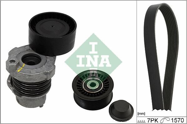 INA 529018710 ALTERNATÖR V KAYIŞ KİTİ CLIO IV 12> MEGANE IV 15> CAPTUR I SANDERO II 12> JUKE F15 14>19 MICRA V 16> K14 QASHQAI II J11 13> 0.9 TCE H4B 1.2 TCE H5F - Görsel 1