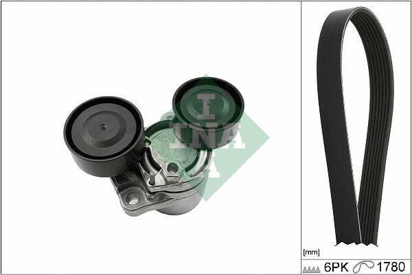 INA 529051010 KANALLI KAYIS SETI BMW E90 E91 E92 E93 F07 F10 F11 F06 F12 F13 F01 F02 E84 E70 F15 E71 F16 KUTUKLU - Görsel 1
