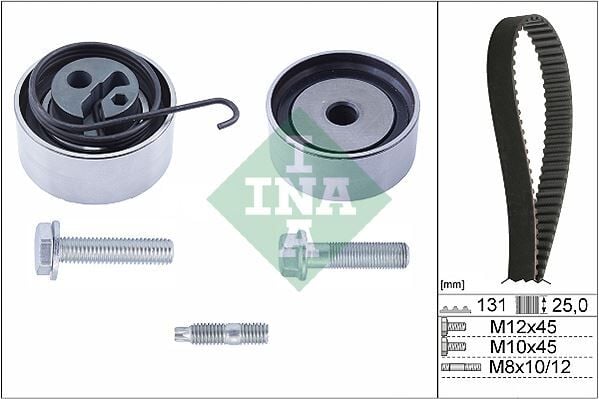 INA 530049410 EKSANTRİK GERGİ KİTİ 131x250 ASTRA G-COMBO C-CORSA C-MERIVA A 1.7 CDTI Y17DT-Z17DTH-Y17DTL-Z17DTL - Görsel 1