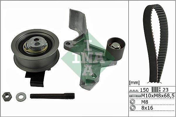 INA 530054610 TRİGER SETİ 150 DIS PASSAT-A4-A6 1.8-2.0T AWT-ALT 2001-2004 - Görsel 1