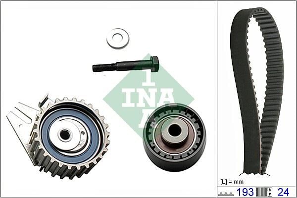 INA 530062310 EKSANTRİK GERGİ KİTİ FIAT DOBLO 01> BRAVA 96>01 BRAVO 96>01 PALIO 00> MAREA 96> 1.9TD 193x240 - Görsel 1