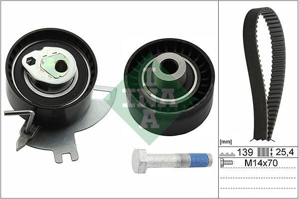 INA 530069110 TRİGER SETİ C-MAX II 11> FOCUS III 11>17 -GALAXY III 11>17 2.0 TDCI KUGA II 14>18 2.0 TDCI - P307-308-407-508-607-807-EXPERT-C4-C5-C6-C8-JUMPY-SCUDO- 2.0 TDCI - Görsel 1