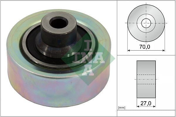 INA 532047410 ALTERNATÖR GERGİ RULMANI P206-207-307 1.4HDI-1.6HDI 04- -C2-C3 1.4HDI-1.4 16V-1.6 16V KLİMALI - Görsel 1