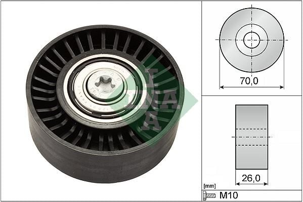 INA 532050510 ALTERNATÖR GERGİ RULMANI ASTRA H-VECTRA C-ZAFIRA-SIGNUM 1.9CDTI-DOBLO-BRAVO II-LINEA 1.6D KLİMALI - Görsel 1
