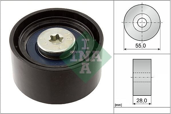 INA 532055610 KAYIS GERGI RULMANI BMW N47 N57 E87 E90 F10 E83 E84 E70 E71 F07 F16 - Görsel 1