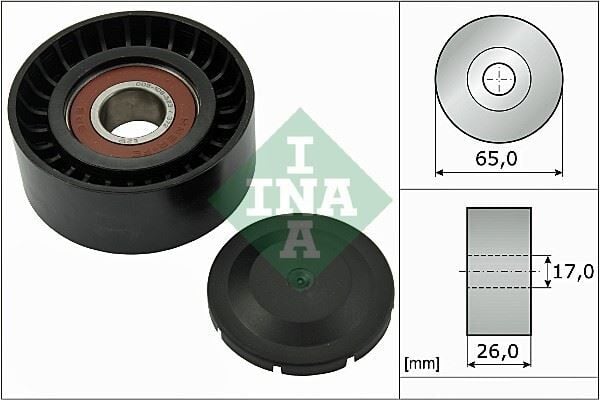 INA 532055710 ALTERNATÖR GERGİ RULMANI TOUAREG-Q7-A6 2.7-3.0 TDI BKS-BMK-BUN - Görsel 1
