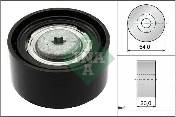 INA 532067210 KAYIS GERGI RULMANI MERCEDES W639 B906 B907 B910 - Görsel 1