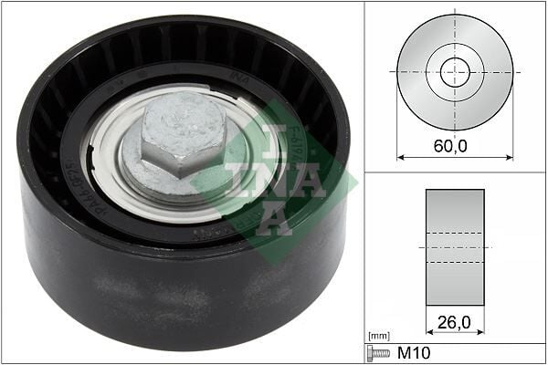 INA 532086810 ALTERNATÖR GERGİ RULMANI ASTRA J-K 14- INSIGNIA A/B 15- MOKKA 15> ZAFIRA C CRUZE 1.6 CDTI B16DTH - Görsel 1