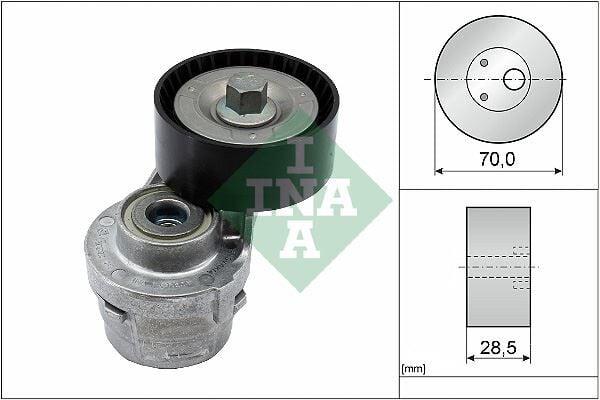 INA 533006120 ALTERNATÖR GERGI RULMANI KUTUKLU IVECO DAILY III-IV-V-VI 01> FIAT DUCATO 06> 2.3 JTD F1A - Görsel 1