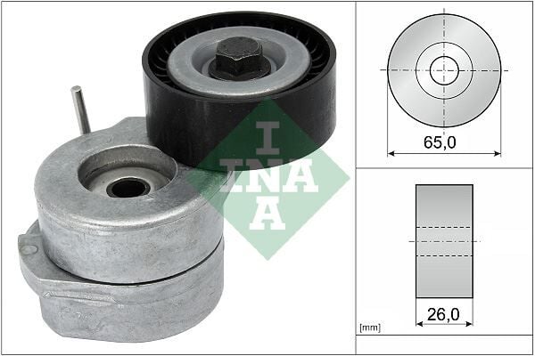 INA 534005310 ALTERNATÖR GERGİ RULMANI KÜTÜKLÜ LINEA-PUNTO-AGILA-ASTRA H-J-COMBO-CORSA C-D-MERIVA 1.3CDTI-1.3JTD - Görsel 1