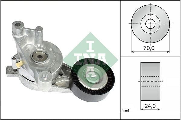 INA 534005910 ALTERNATÖR GERGİ RULMANI V GERGİ KÜTÜĞÜ GOLF5-PASSAT-CADDY-A3 1.9 TDI-2.0 TDI BJB-BDJ-BKC-BKD - Görsel 1