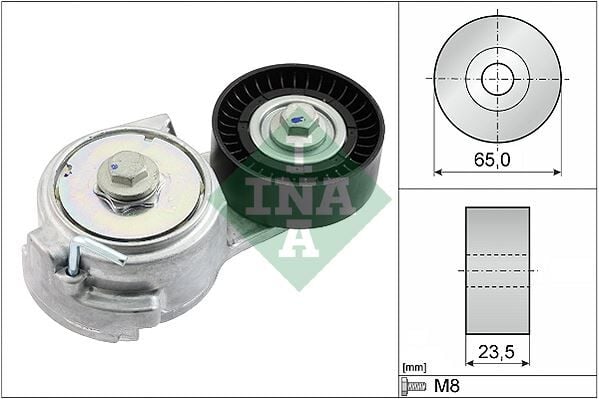 INA 534006910 ALTERNATÖR GERGİ RULMANI KÜTÜKLÜ DOBLO-BRAVO II-LINEA-IDEA-PALIO-PANDA-ALBEA-UNO-ALFA MITO 1.2-1.4 - Görsel 1