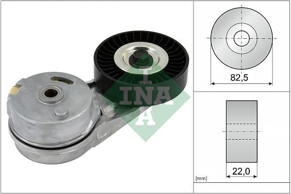 INA 534012430 ALTERNATÖR GERGİ RULMANI KÜTÜKLÜ ASTRA G 02-05 - VECTRA B 00-03 -VECTRA C-ZAFIRA 2.0 16V-2.2 16V - Görsel 1