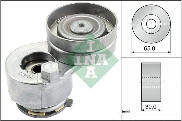 INA 534014230 ALTERNATÖR GERGİ RULMANI KÜTÜKLÜ LGN I-II-TRAFIC II 1.8 16V-1.9DCI-2.0 16V-MASTER II 1.9DCI-VIVARO - Görsel 1