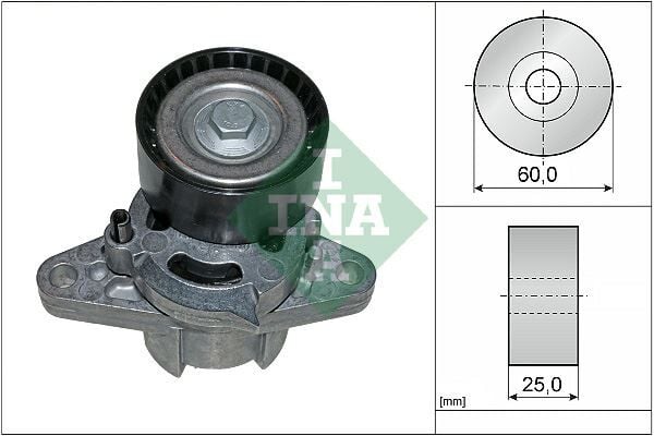 INA 534027110 ALTERNATÖR GERGİ RULMANI KÜTÜKLÜ CLIO II-KNG-LGN I-II-MGN-SCENIC 1.4 16V-1.6 16V-LOGAN-SANDERO 1.4 - Görsel 1