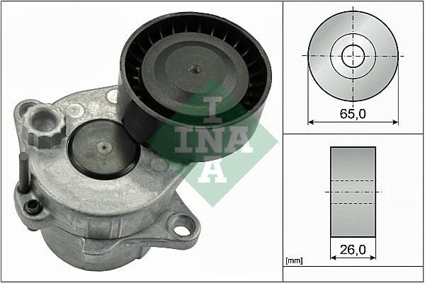 INA 534033710 KAYIS GERGI RULMANI MERCEDES W639 B906 KUTUKLU - Görsel 1