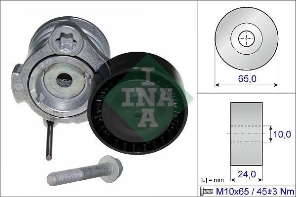 INA 534035310 ALTERNATÖR GERGİ RULMANI V GERGİ KÜTÜĞÜ CHEVROLET CAPTIVA -CRUZE-EPICA -LACETTI-NUBIRA 05 > - Görsel 1