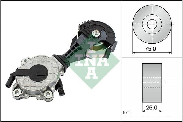 INA 534042510 V KAYIS GERGI RULMANI P207-P308-P3008-P508-P5008-PARTNER-BERLINGO-C3-C4-C5-DS3-DS4-DS5 1.6 THP VTI BMW F20 F30 MINI R55 R56 R57 R60 SENSORLU - Görsel 1