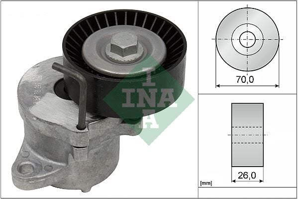 INA 534043910 ALTERNATÖR GERGI RULMANI KÜTÜKLÜ ASTRA J 09>14 INSIGNIA A 09>17 -ZAFIRA C 10>18 2.0 CDTI DTJ-DTC -DTL-DTE - Görsel 1