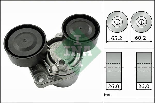 INA 534050510 KAYIS GERGI RULMANI BMW E90 E91 E92 E93 F07 F10 F11 F06 F12 F13 F01 F02 E84 E70 F15 E71 F16 KUTUKLU - Görsel 1