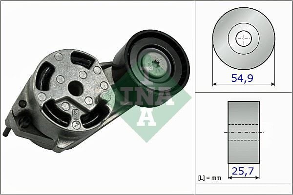 INA 534051610 KAYIS GERGI RULMANI BMW N13 F20 F21 F30 F31 F35 KUTUKLU - Görsel 1