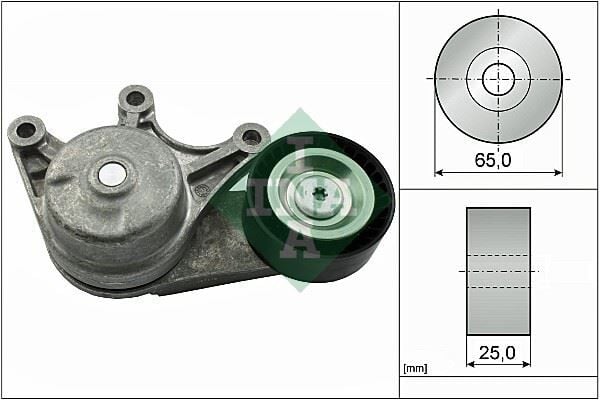 INA 534053510 KAYIS GERGI RULMANI BMW F20 F21 F22 F23 F30 F31 F34 F35 F32 F33 F36 F07 F10 F11 F18 E84 F25 F26 F15 F16 E89 KUTUKLU - Görsel 1