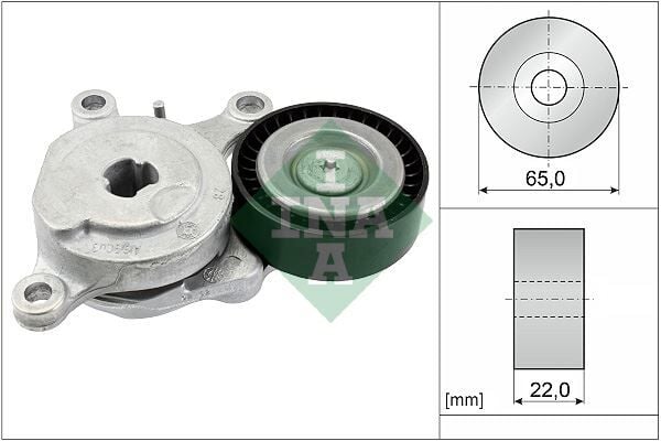INA 534057510 KAYIS GERGI RULMANI MERCEDES W176 W246 C117 X156 KUTUKLU - Görsel 1