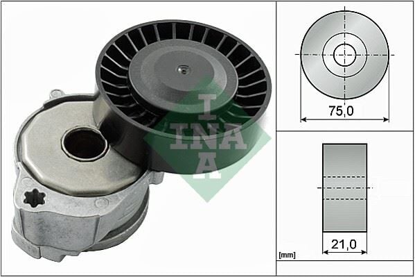 INA 534060410 ALTERNATÖR GERGİ KOLU VOLVO S60 2012 > S80 06 > V40 12 > V60 13 > V70 07 > XC60 XC70 2.0T 2.5T5 - Görsel 1