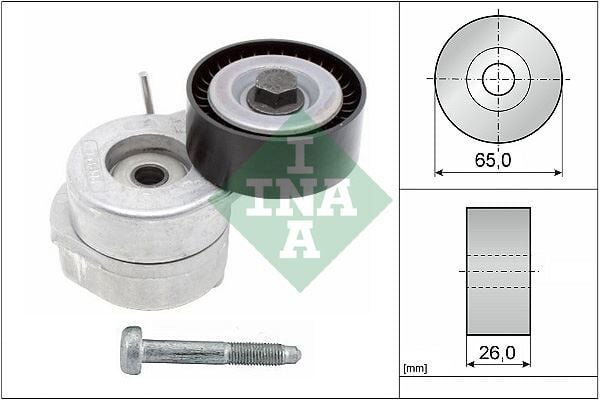 INA 534060710 534007010-ALTERNATÖR GERGİ RULMANI KÜTÜKL DOBLO-PALIO-ALBEA-FIORINO-NEMO-BIPPER-PUNTO-FORD KA 1.3MTJ - Görsel 1