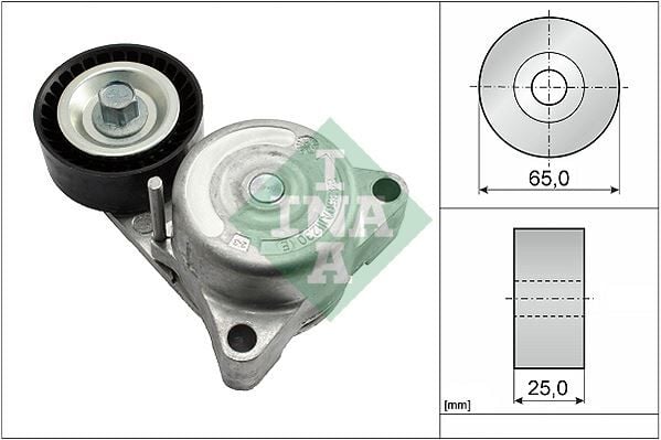 INA 534063810 KAYIS GERGI RULMANI MERCEDES C218 W212 W221 W222 W166 W463 X218 KUTUKLU - Görsel 1