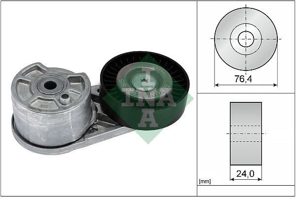 INA 534072710 V KAYIŞ GERGİ KÜTÜĞÜ FORD TRANSİT 18> 2.0 ECOBLUE - Görsel 1