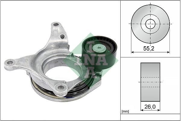 INA 534079410 KAYIS GERGI RULMANI RENAULT MEGANE IV 18> CLIO V 19> CAPTUR II 20> 1.3 TCe H5H MERCEDES W177 V177 W2 47 C118 X118 H247 KUTUKLU - Görsel 1
