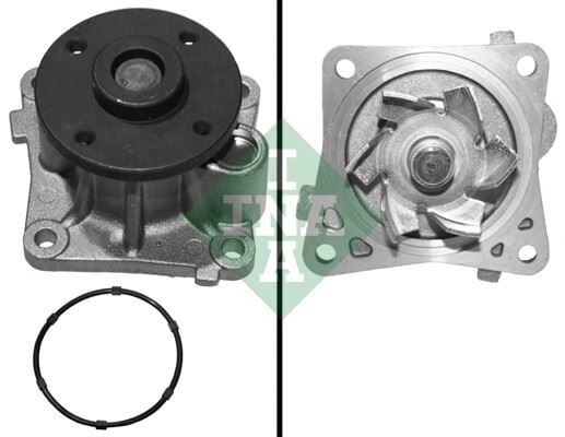 INA 538059210 DEVİRDAİM SU POMPASI MITSUBISHI ASX 1.6L 4A92 10-> / LANCER 1.5L 4A91 04->/ SMART FORTWO Coupe 451 07> - Görsel 1