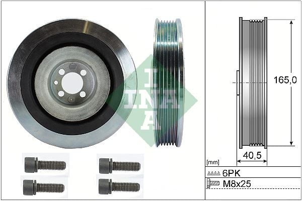 INA 544008020 KRANK KASNAĞI FIAT 500L 12> BRAVO I-II 00> DOBLO 10> FREEMONT 11> GRANDE PUNTO 06> LINEA 07> MAREA 98> ALFA ROMEO 147-156-159 GIULIETTA 10> OPEL ASTRA H 06> VECTRA C 04> 1.6D 1.9D 2.0D 6 OLUK - Görsel 1