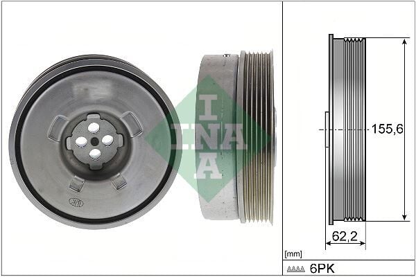 INA 544050110 KANALLI KAYIŞ SETİ BMW F45 216İ 218İ 225XE 14 > F46 14 > F48 218İ 15 > MINI R56 R55 R60 R57 R54 - Görsel 1
