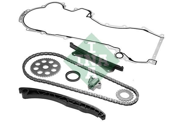 INA 559181741 EKSANTRİK ZİNCİR SETİ ASTRA H-CORSA C-D-COMBO-C-D-ASTRA J-MERIVA-ALBEA-DOBLO-EGEA-PUNTO-500- 1.3 JTD 1.3 CDTI E4-E5-E6 GERGİ KİTİ YAĞ POMPA CONTALI 559002830 - Görsel 1