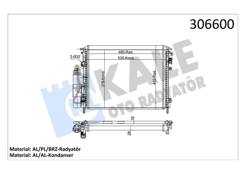 KALE 052829RIN MODÜL CLIO II-KANGOO-THALIA1-2-1.4-1.5DCI-1.6-1.9 97-01 AL - Görsel 1