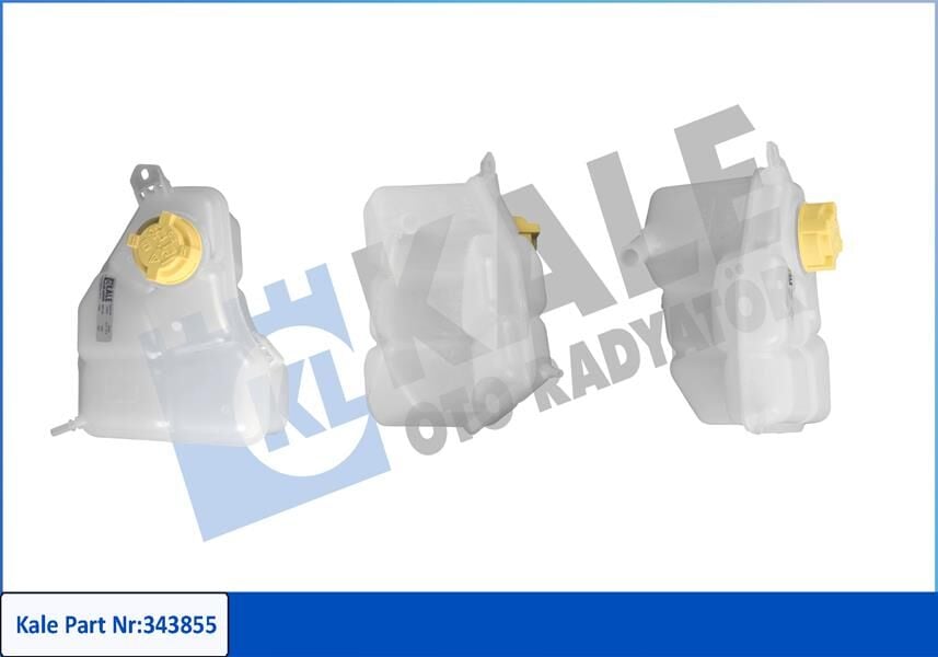 KALE 343855 RADYATOR YEDEK SU DEPOSU FIESTA V FUSION 1.4-1.6 ZETEC 01>12 2 ÇIKIŞLI - Görsel 1