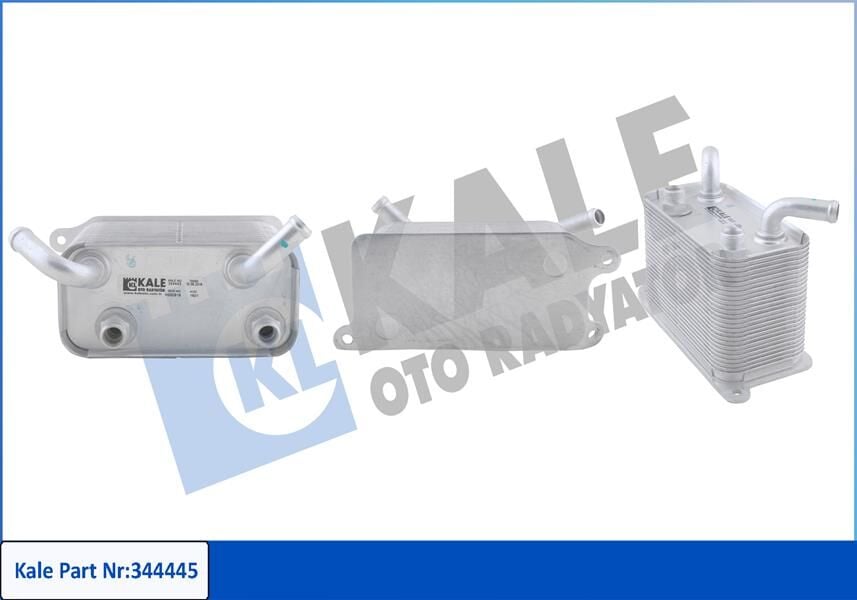 KALE 344445 MOTOR YAĞ SOĞUTUCU VW T5 2.5 TDI 166x107x81 - Görsel 1