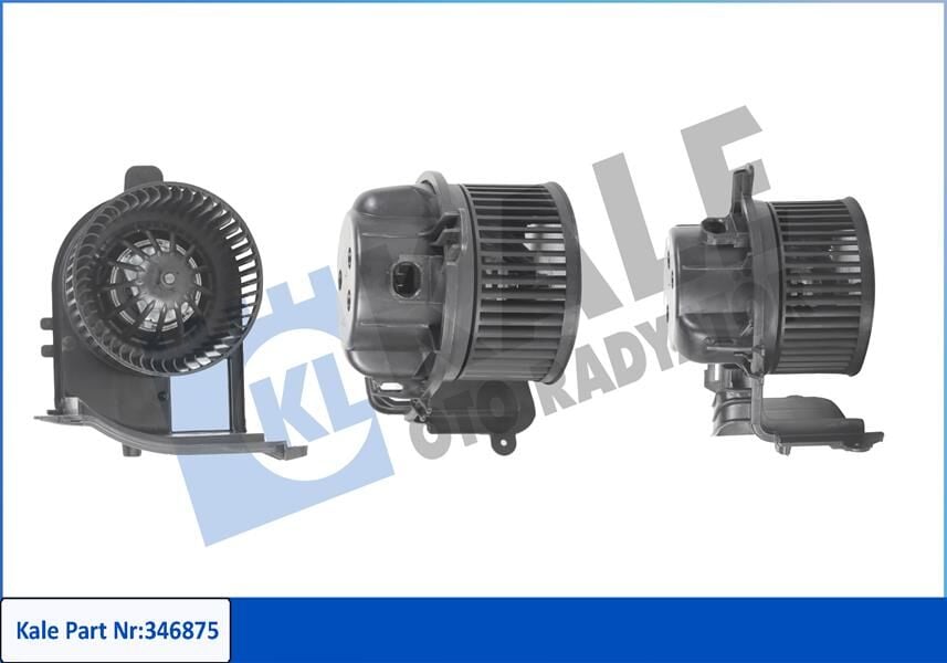 KALE 346875 KALORİFER MOTORU CLIO II 01-07 KLİMASIZ - Görsel 1