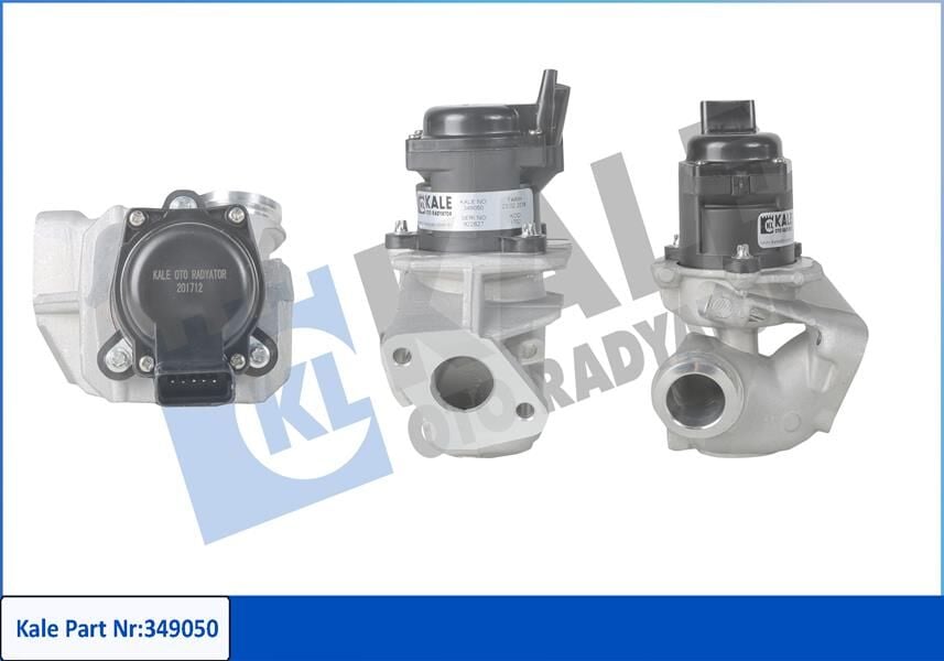 KALE 349050 EGR VALFİ BERLINGO-C3-C4-C5-JUMPY-XSARA-P1007-P206-P207-P307-EXPERT-PARTNER 1.6 HDI FIESTA VI 03>11 C MAX FOCUS II 04>11 FUSION 03>12 1.6TDCI VOLVO V70 III S80 II 10> S40 II V50 05> 1.6TD - Görsel 1