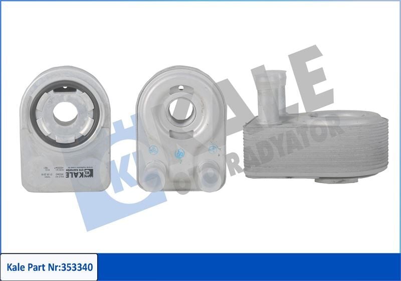 KALE 353340 YAĞ SOĞUTUCUSU FORD FIESTA 1.0 ECOBOOST 13> FOCUS III 11>17 1.0 ECOBOOST - Görsel 1