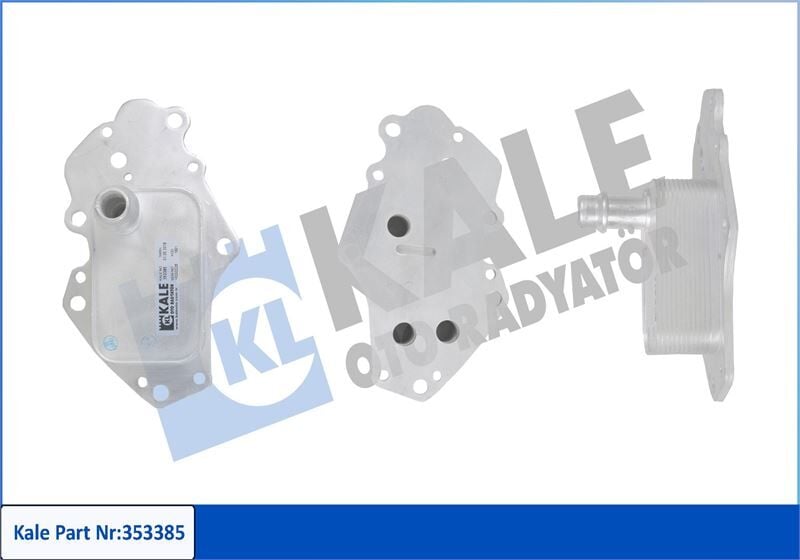 KALE 353385 YAĞ SOĞUTUCU RADYATÖRÜ ASTRA J-ASTRA K-INSIGNIA A-MERIVA B-MOKKA-ZAFIRA TOURER C 1.6 B1.6DTH 650216-650216 - Görsel 1