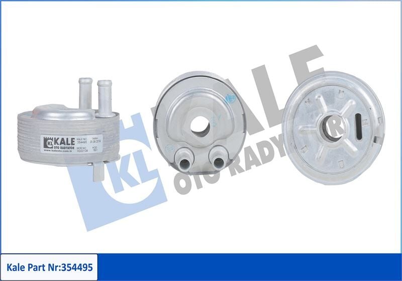 KALE 354495 YAĞ SOĞUTUCU SOĞUTUCU NISSAN ALMERA II-PICK UP-NP300-PRIMERA-X-TRAIL - Görsel 1