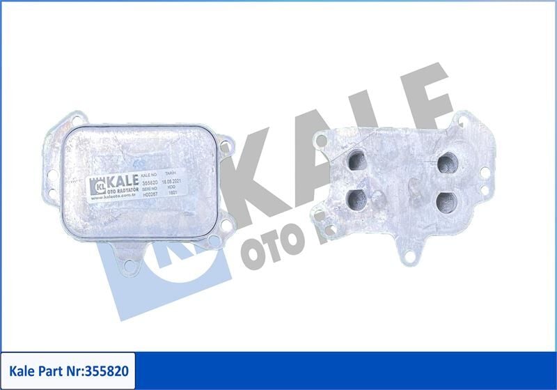 KALE 355820 YAĞ SOĞUTUCU RADYATÖRÜ CROSSLAND-GRANDLAND-COMBOE-P208-P301-P308-P508-P2008-P3008-P5008-PARTNER-BERL INGO-EXPERT-NEMO-RIFTER-BIPPER-C3-C4-DS3-DS4-DS5-PROACE 1.6 HDI-BlueHDI - Görsel 1