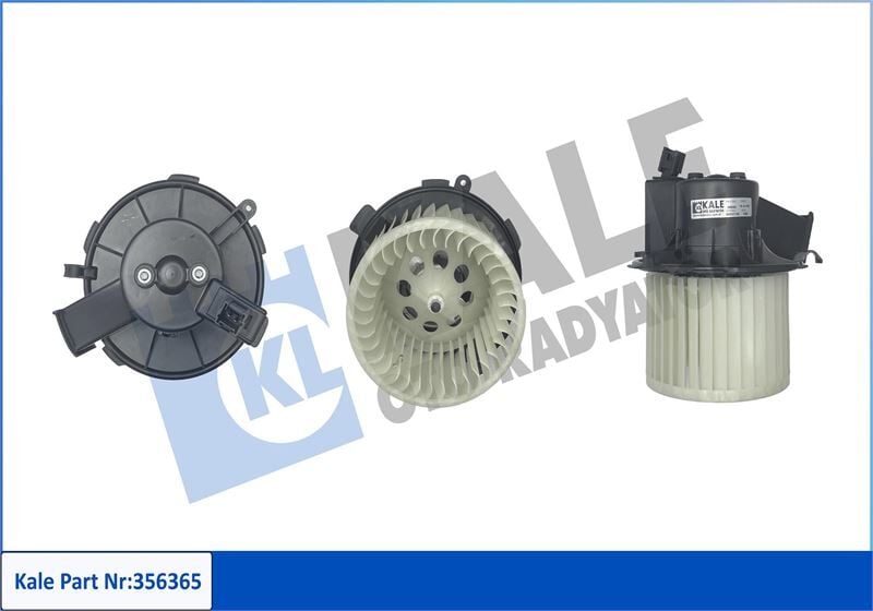 KALE 356365 KALORİFER MOTORU PEUGEOT 307-307 CC-307 SW KALORİFER MOTOR BLOWER - Görsel 1