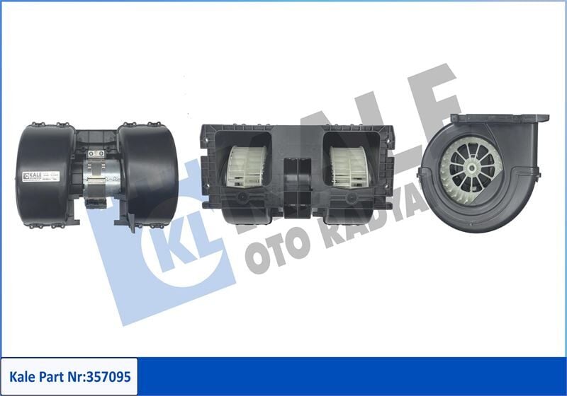 KALE 357095 KALORIFER MOTORU MERCEDES SPRINTER B906 B907 B910 TAVAN - Görsel 1