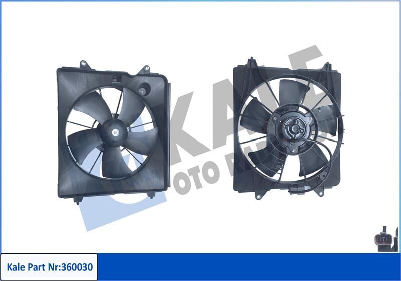 KALE 360030 FAN GRUBU HONDA CR-V III 2.4İ-VTEC 4WD 06- 12V - Görsel 1