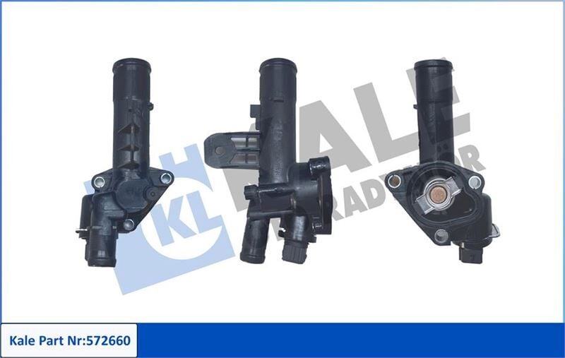 KALE 572660 TERMOSTAT 89 C RENAULT MEGANE II 02>08 CLIO III 05>12 MODUS 04>13 KANGOO 08> 1.5dCi - Görsel 1