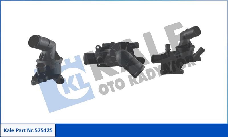 KALE 575125 TERMOSTAT 80 C RENAULT R9M 1.6 dCi MEGANE SCENIC FLUENCE - Görsel 1